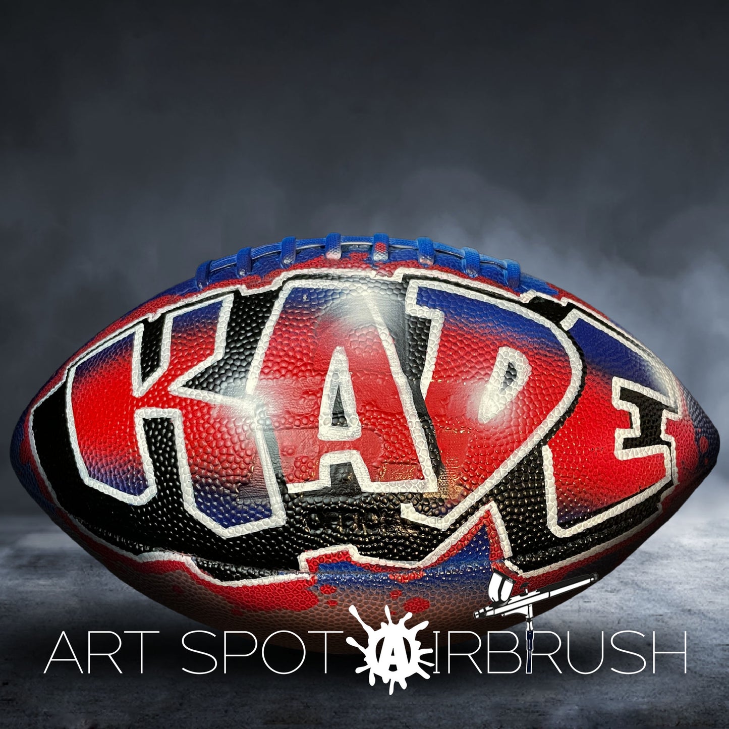Custom Football with Name and Design