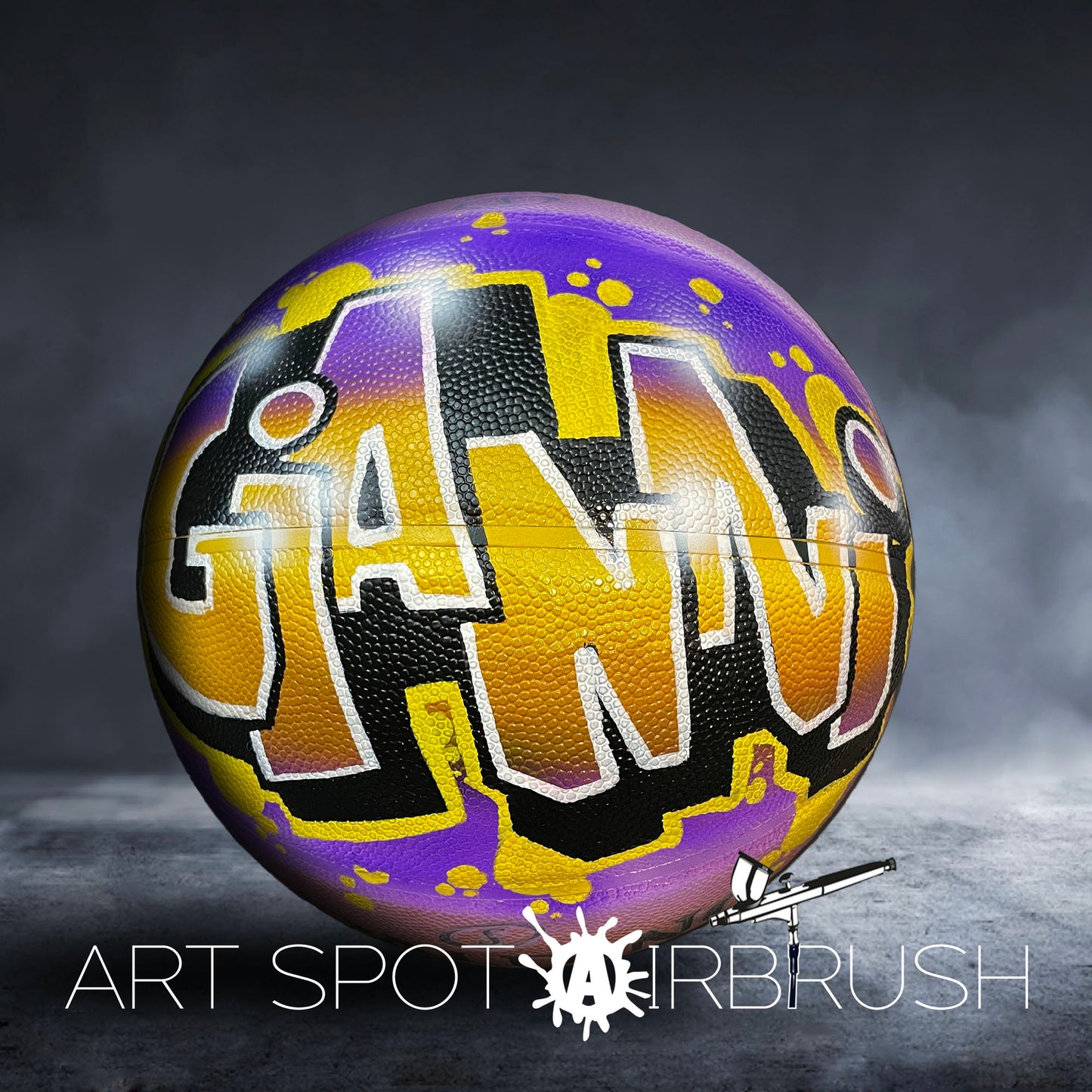 Basketball with Name and Choice of Colors