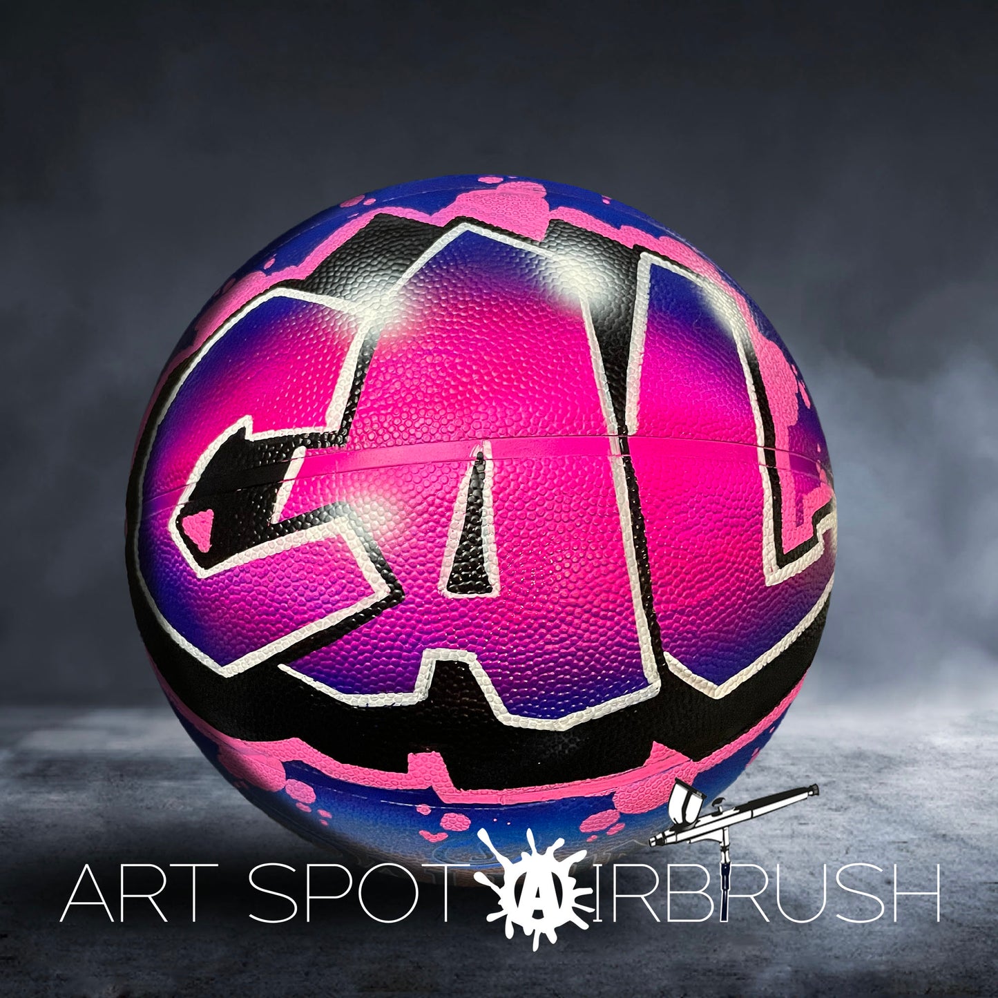 Basketball with Name and Choice of Colors