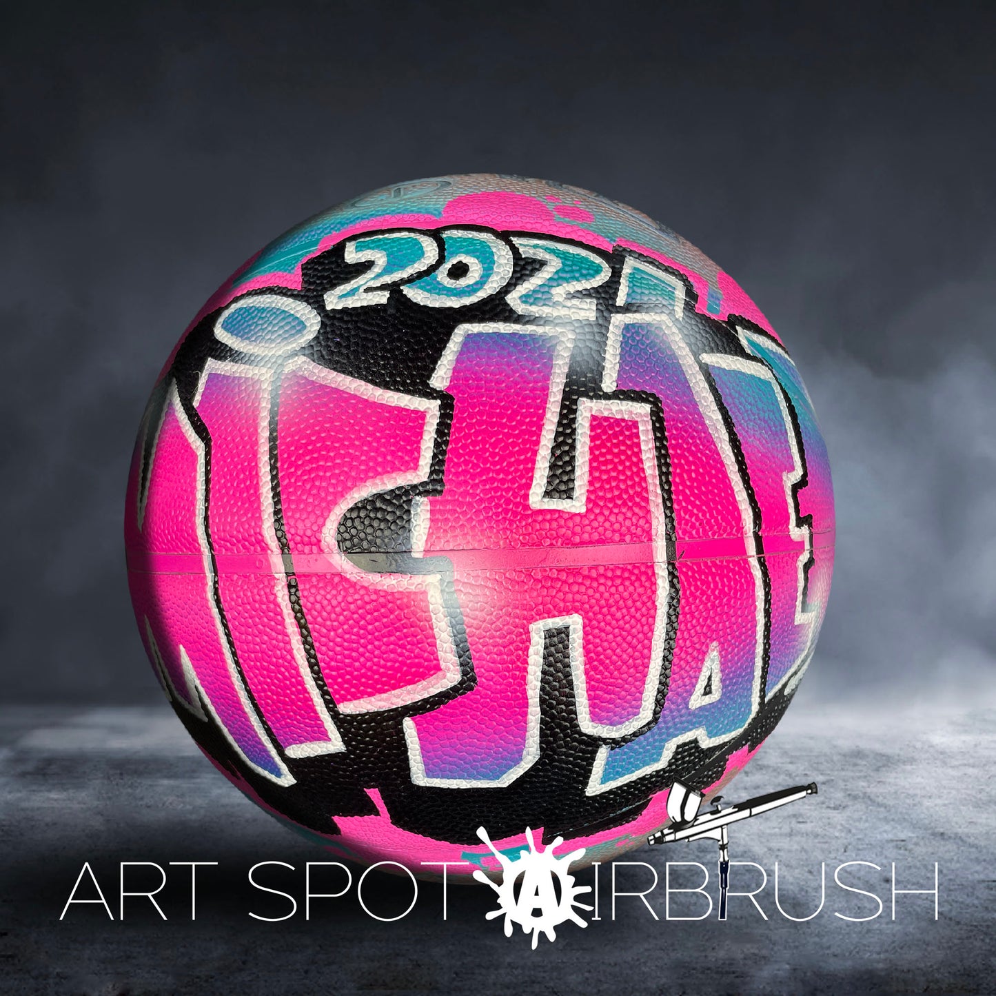 Basketball with Name and Choice of Colors