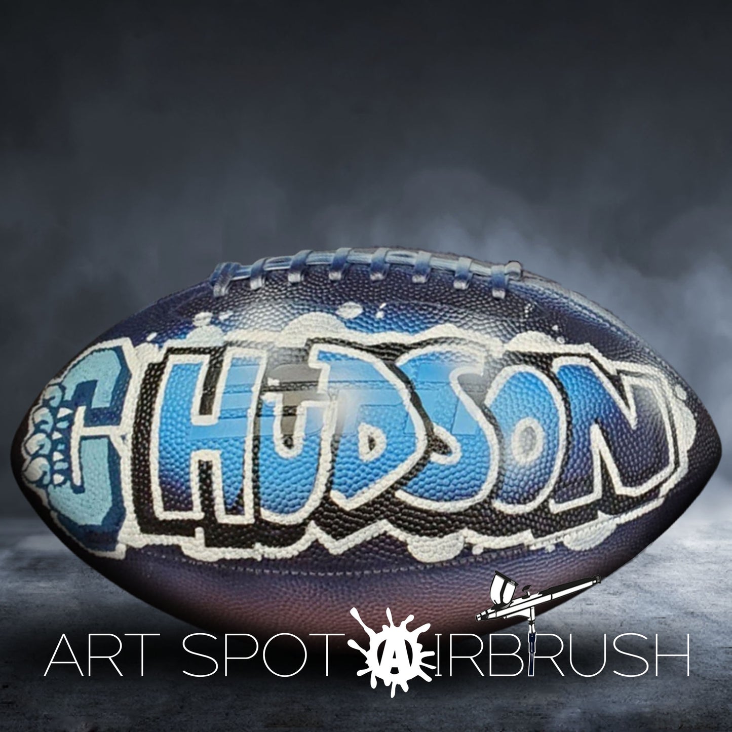Custom Football with Name and Design