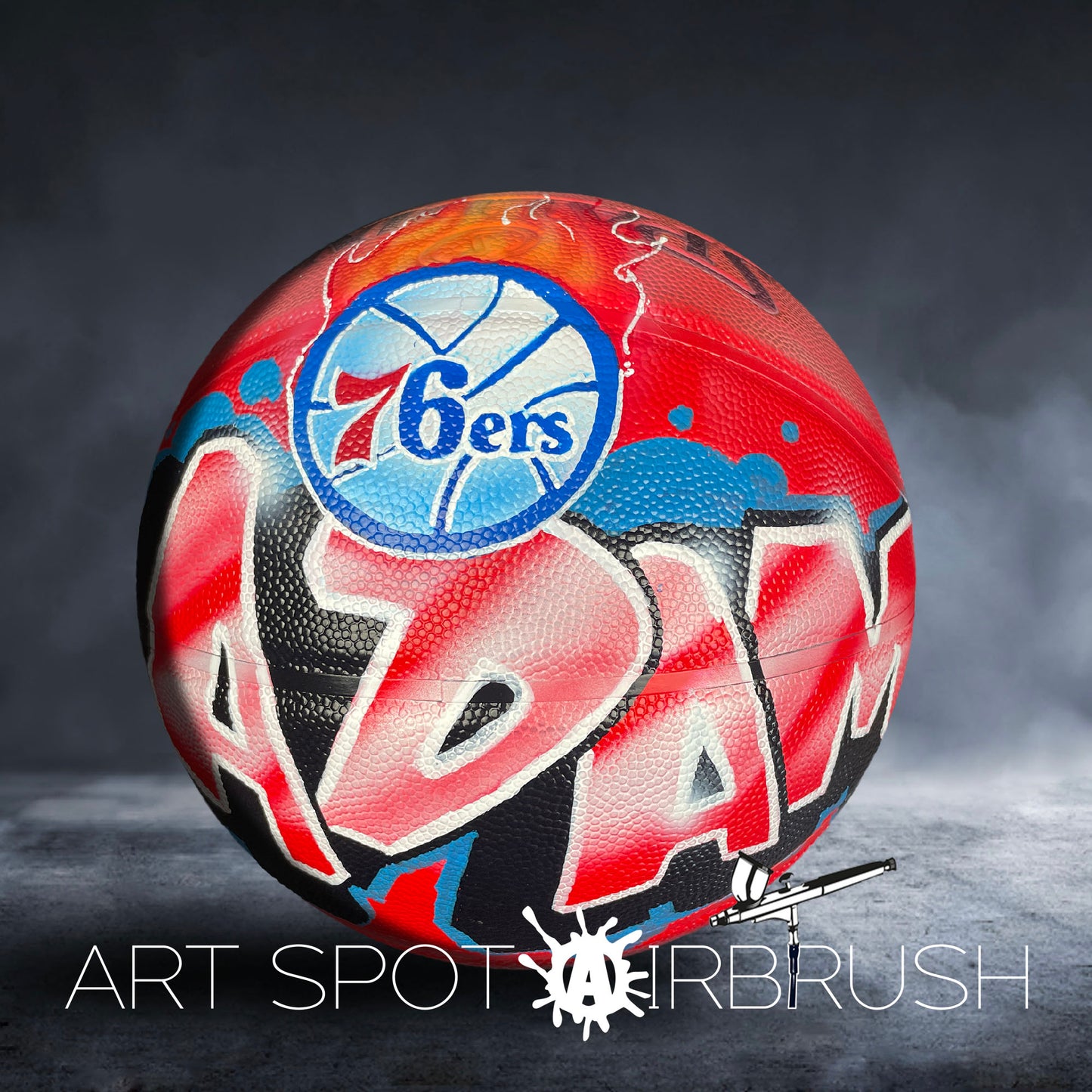 Basketball with Name and Choice of Colors