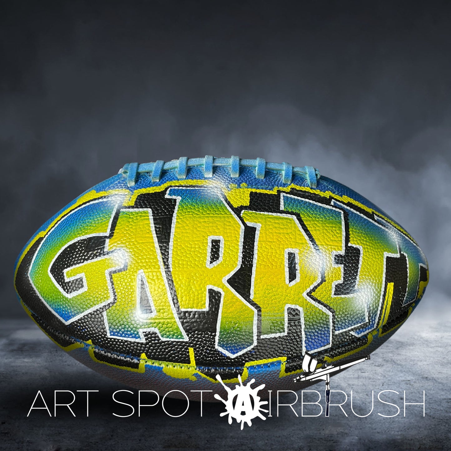 Custom Football with Name and Design