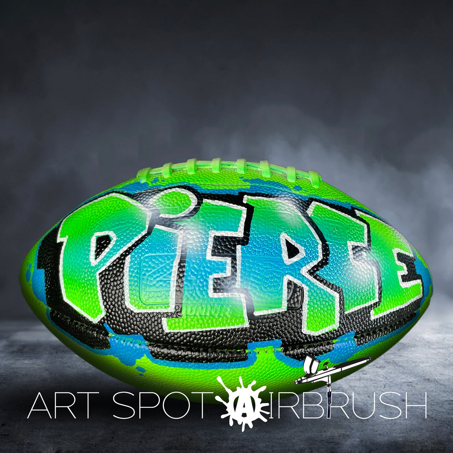 Custom Football with Name and Design
