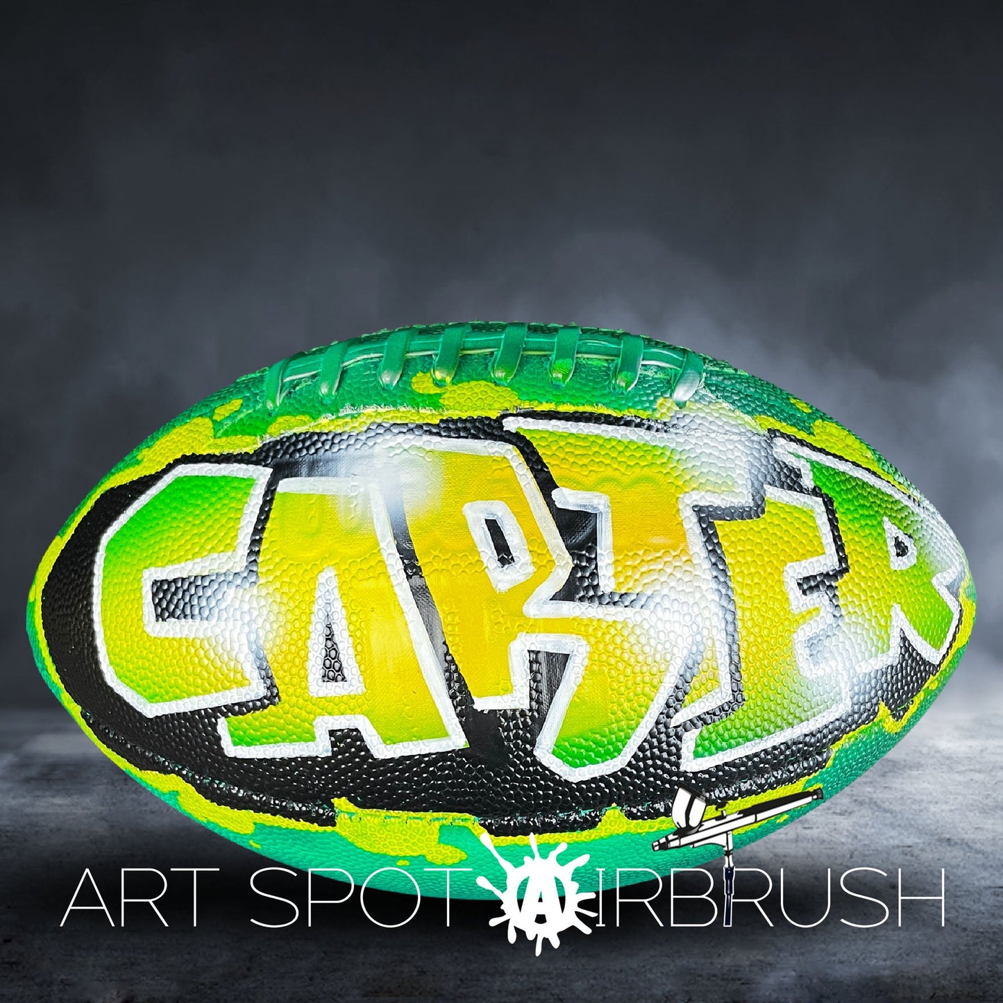 Custom Football with Name and Design