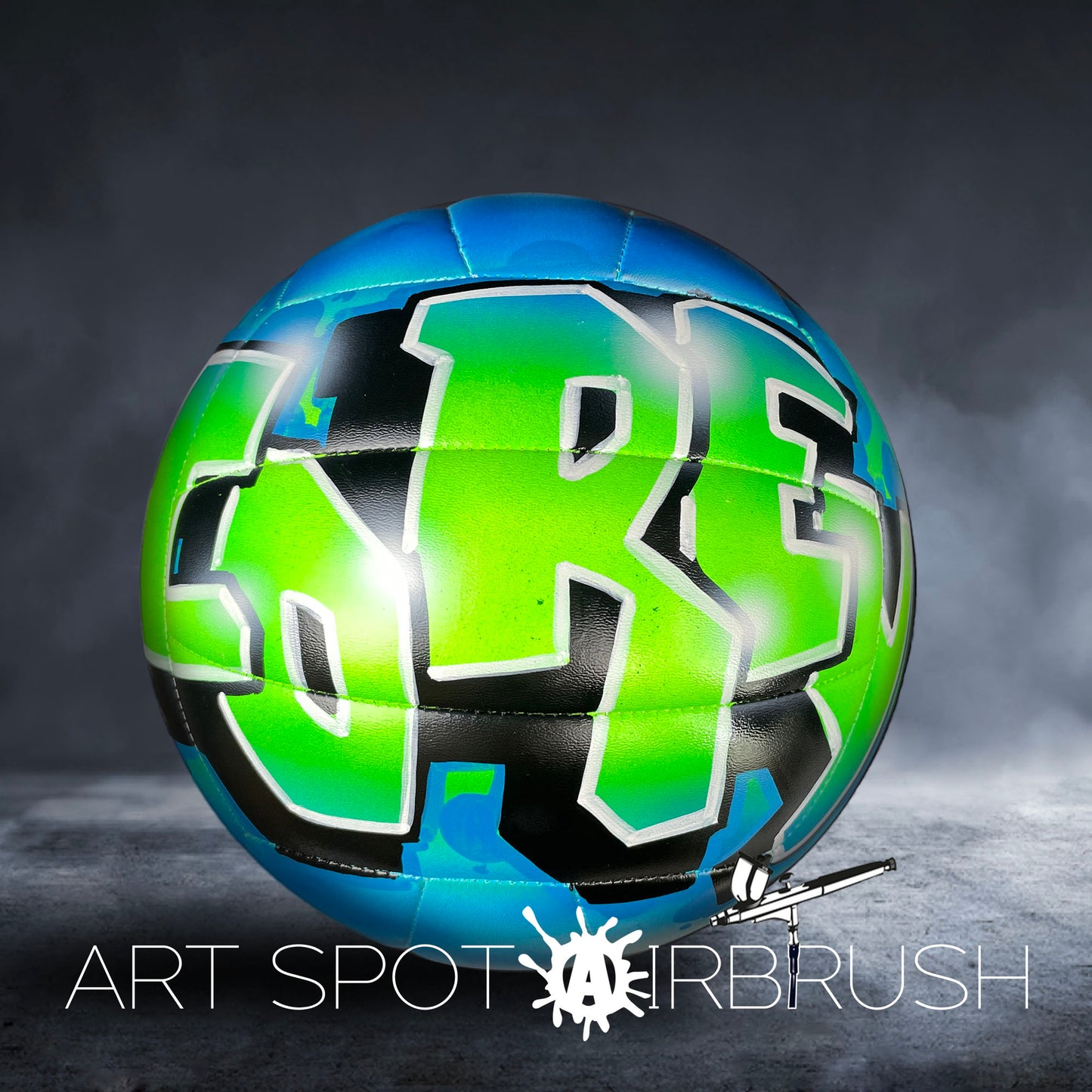 Volleyball Customized with Hand Painted Name