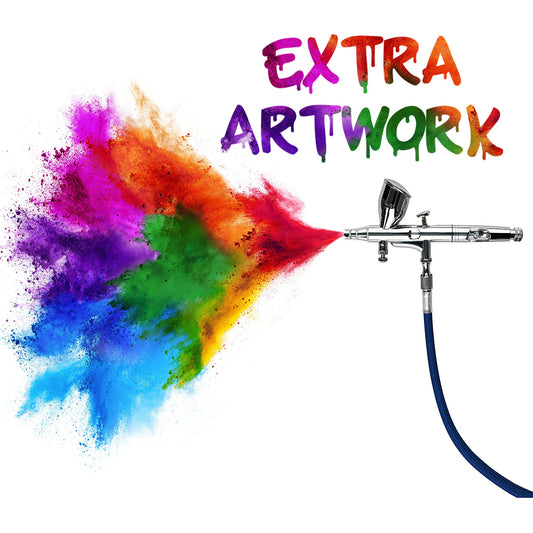 Additional Artwork – Custom Airbrush Design & Personalized Art Service Add-On