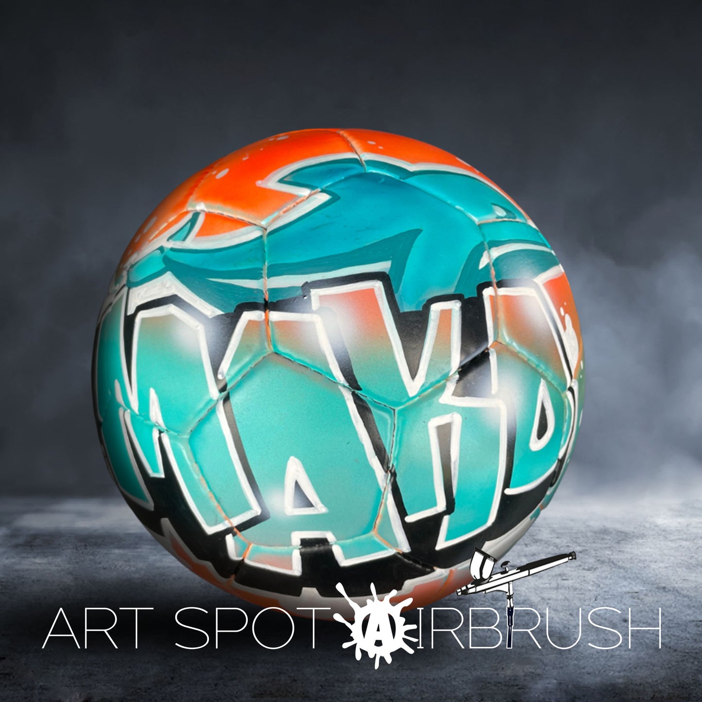 Custom Painted Volleyball